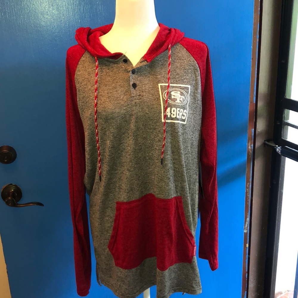 San Francisco 49ers Hooded Long Sleeved Tee